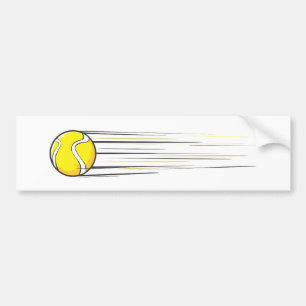 Autocollant De Voiture Bruissement de balle de tennis