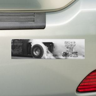 Autocollant De Voiture Brûle ! Embrasse ma fumée