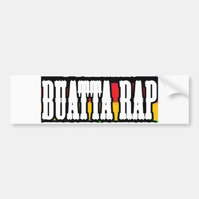 Autocollant De Voiture Buatta Rap (Devant)