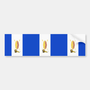Autocollant De Voiture Buganda, drapeau du Tuvalu