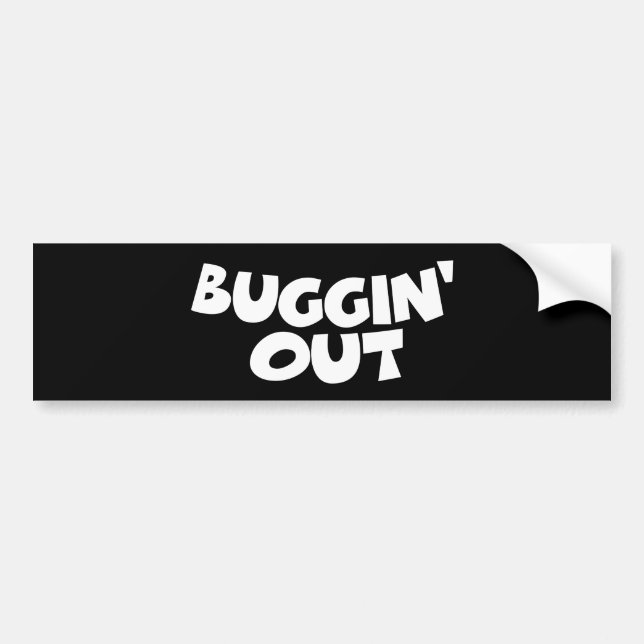 Autocollant De Voiture Buggin (Devant)