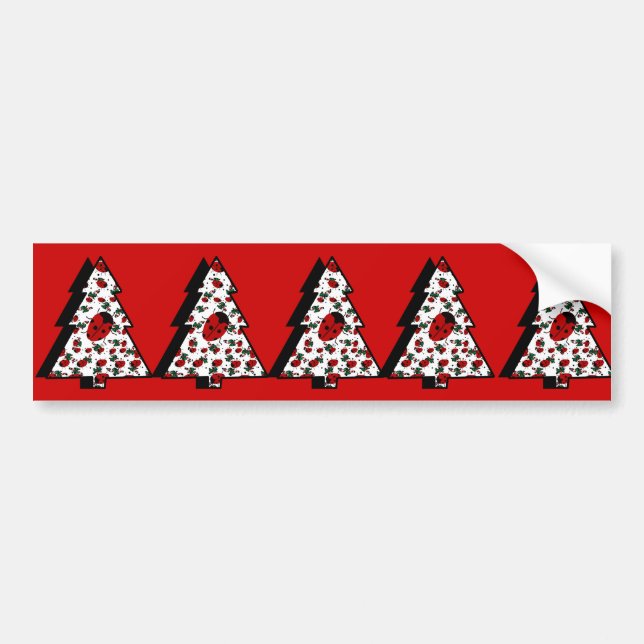 AUTOCOLLANT DE VOITURE BULLES DE NOËL (Devant)