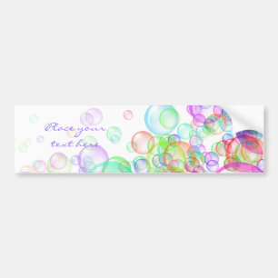 Autocollant De Voiture Bulles de savon