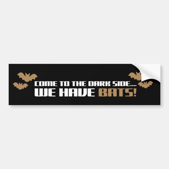 Autocollant De Voiture Bumper Sticker (Devant)