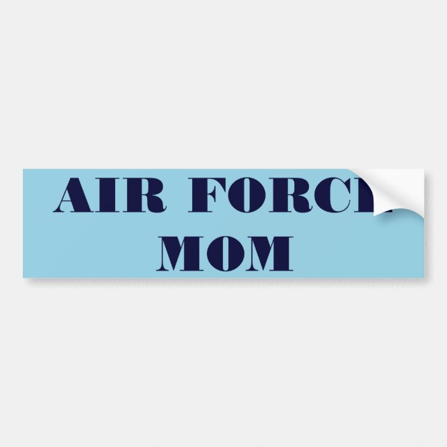 Autocollant De Voiture Bumper Sticker Air Force Maman (Devant)