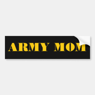 Autocollant De Voiture Bumper Sticker Armée Maman