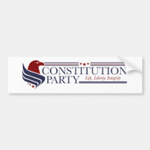 Bumper Sticker, Constitution Party
