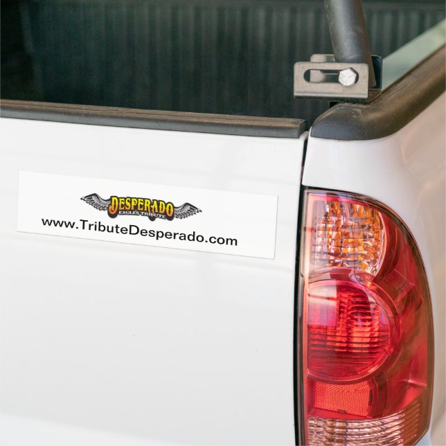 Autocollant De Voiture Bumper Sticker Desperado Eagles Tribute (Sur camion)