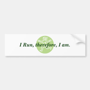 Autocollant De Voiture Bumper Sticker - Je cours ...