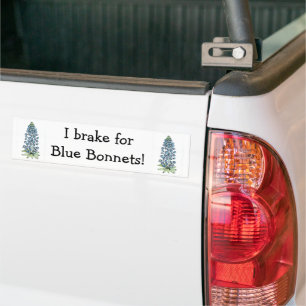 Autocollant De Voiture Bumper Sticker - Je Freine Pour Bonnets Bleus