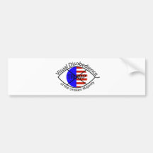 Bumper sticker of the Unlacs Majority, VisDis DT