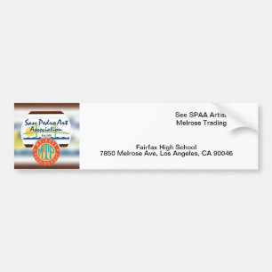 Autocollant De Voiture Bumper Sticker - SPAA - Melrose Trading Post