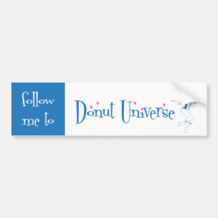 Autocollant De Voiture Bumper-Sticker Universe