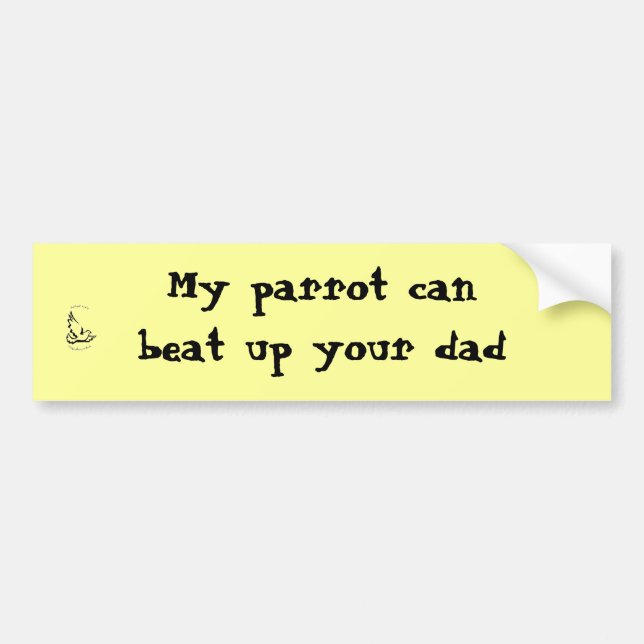 Autocollant De Voiture Bumpersticker (Devant)
