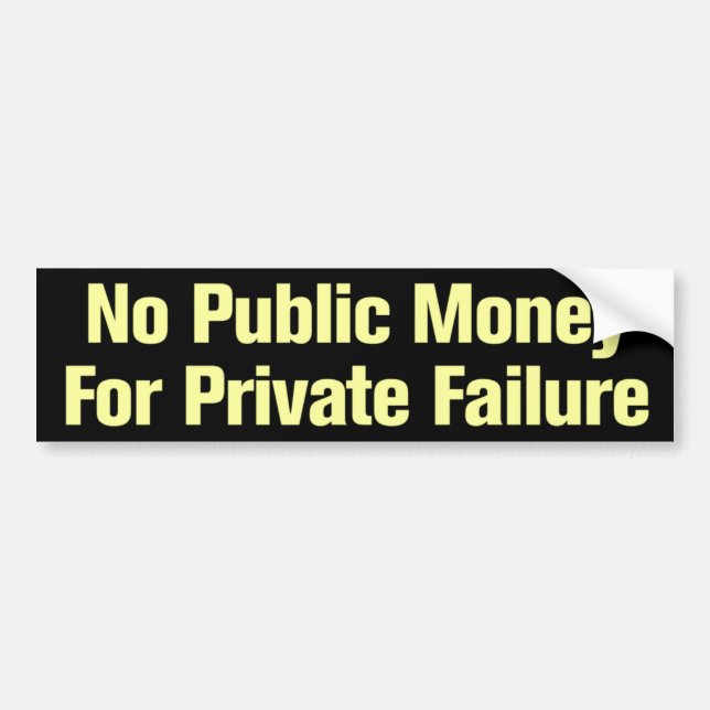 Autocollant De Voiture Bumpersticker anti-socialisme (Devant)