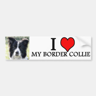 Autocollant De Voiture bumpersticker border collie