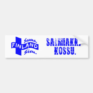 Autocollant De Voiture Bumpersticker de la Finlande