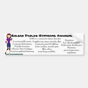 Autocollant De Voiture Bumpersticker de Lyndon EDS Awarness