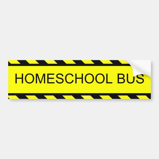 Autocollant De Voiture bus d'école (Devant)