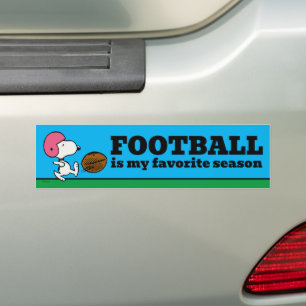 Autocollant De Voiture cacahuètes Snoopy Football Kicker