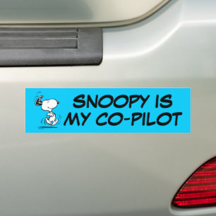 Autocollant De Voiture cacahuètes   Snoopy Happy Dance