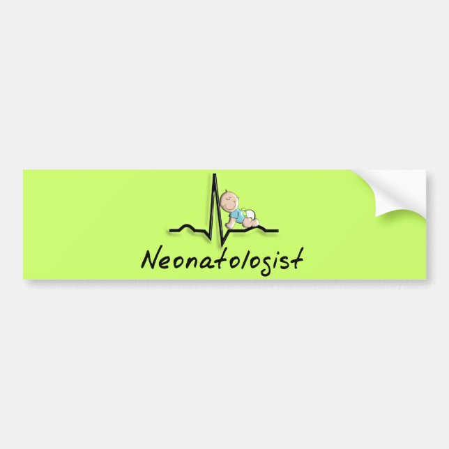 Autocollant De Voiture Cadeaux de médecin de néonatologiste (Devant)