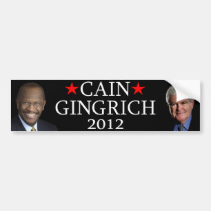 Autocollant De Voiture Caïn/Gingrich