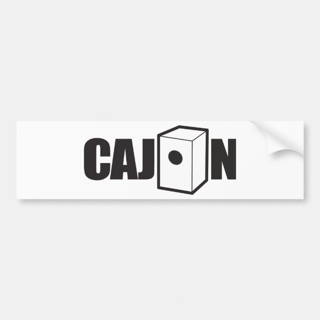 Autocollant De Voiture Cajon (Devant)