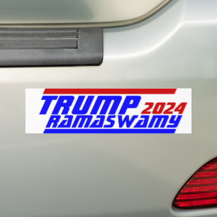 Autocollant De Voiture Campagne 2024 Vote du Président TRUMP VIVEK RAMASW
