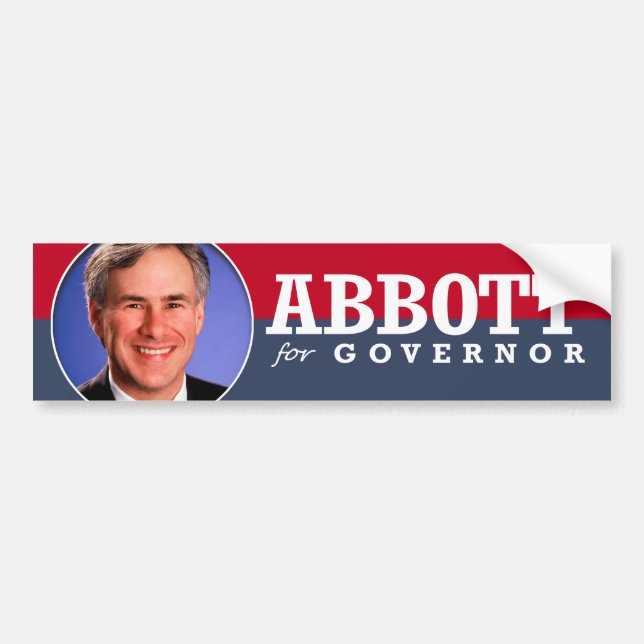 AUTOCOLLANT DE VOITURE CAMPAGNE D'ABBOTT DE GREG (Devant)