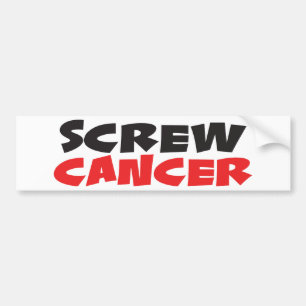 Autocollant De Voiture Cancer de vis