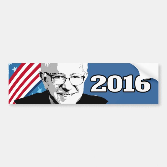 Autocollant De Voiture Candidat 2016 de PONCEUSES de BERNIE (Devant)