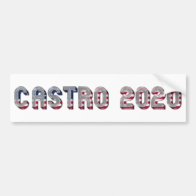 Autocollant De Voiture Candidat à la présidentielle démocrate de Julián C (Devant)