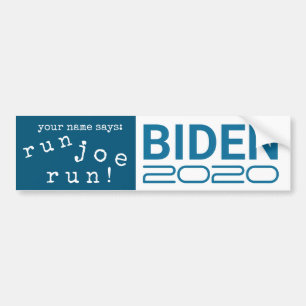 Autocollant De Voiture Candidat couru de Démocrate de course de Joe Bide