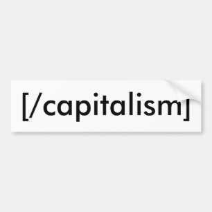 Autocollant De Voiture [/capitalism]