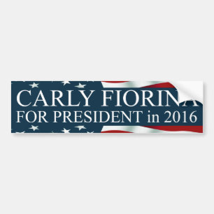 Autocollant De Voiture Carly Fiorina à la présidence en 2016