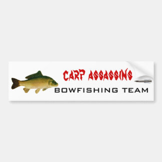 Autocollant De Voiture carp02, 3022, assassins de carpe, ÉQUIPE de