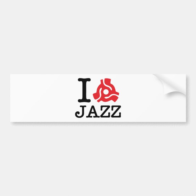 Autocollant De Voiture Carte I 45 Jazz (Devant)