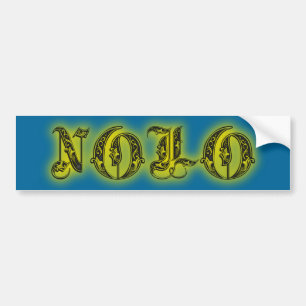 Autocollant De Voiture Cartes rougeoyantes de tatouage de NOLO la