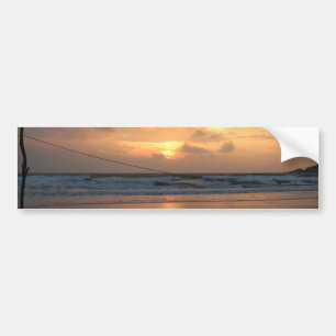 Autocollant De Voiture Casquette Rin Beach Sunrise ... Koh Phangan, Thaïl