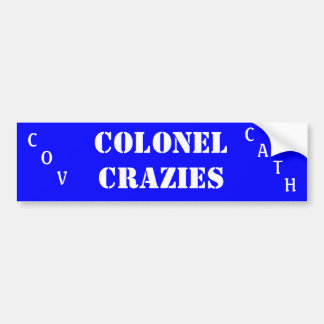 Autocollant De Voiture Cathédrale de Cov : Colonel Crazies