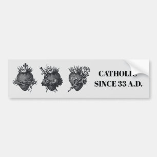 Autocollant De Voiture catholique