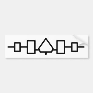 Autocollant De Voiture Ceinture de Hiawatha