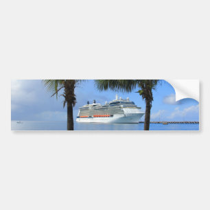Autocollant De Voiture Célébrité Silhouette Croisière au Paradis