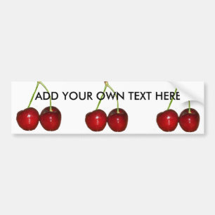 Autocollant De Voiture Cerises