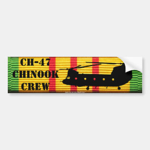 Autocollant De Voiture CH-47 adhésif pour pare-chocs chinook de ruban de