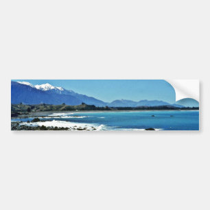 Autocollant De Voiture Chaîne de Kaikoura, île du sud