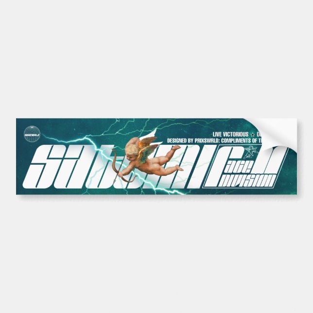 Autocollant De Voiture Chamomi Championnat de football "Glacial" (Devant)