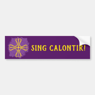 Autocollant De Voiture Chantez Calontir