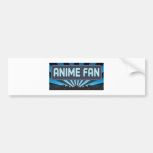 Autocollant De Voiture Chapiteau de fan d'Anime